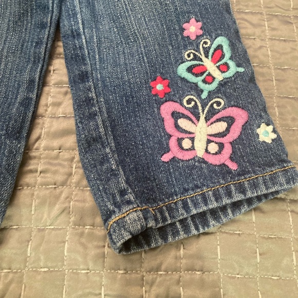 Greendog Embroiders Jeans with a Velvet Bow at the Waist. 24 months - Picture 5 of 8